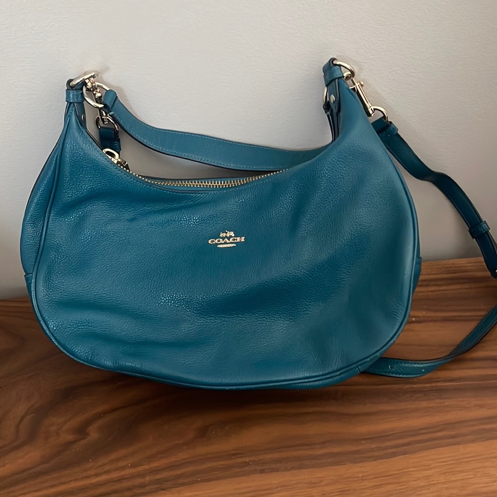 Coach Teal Handbag